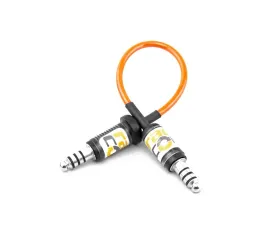 RaceCom Adapter Cable 8" IMSA Male to Stilo Male Straight Cable